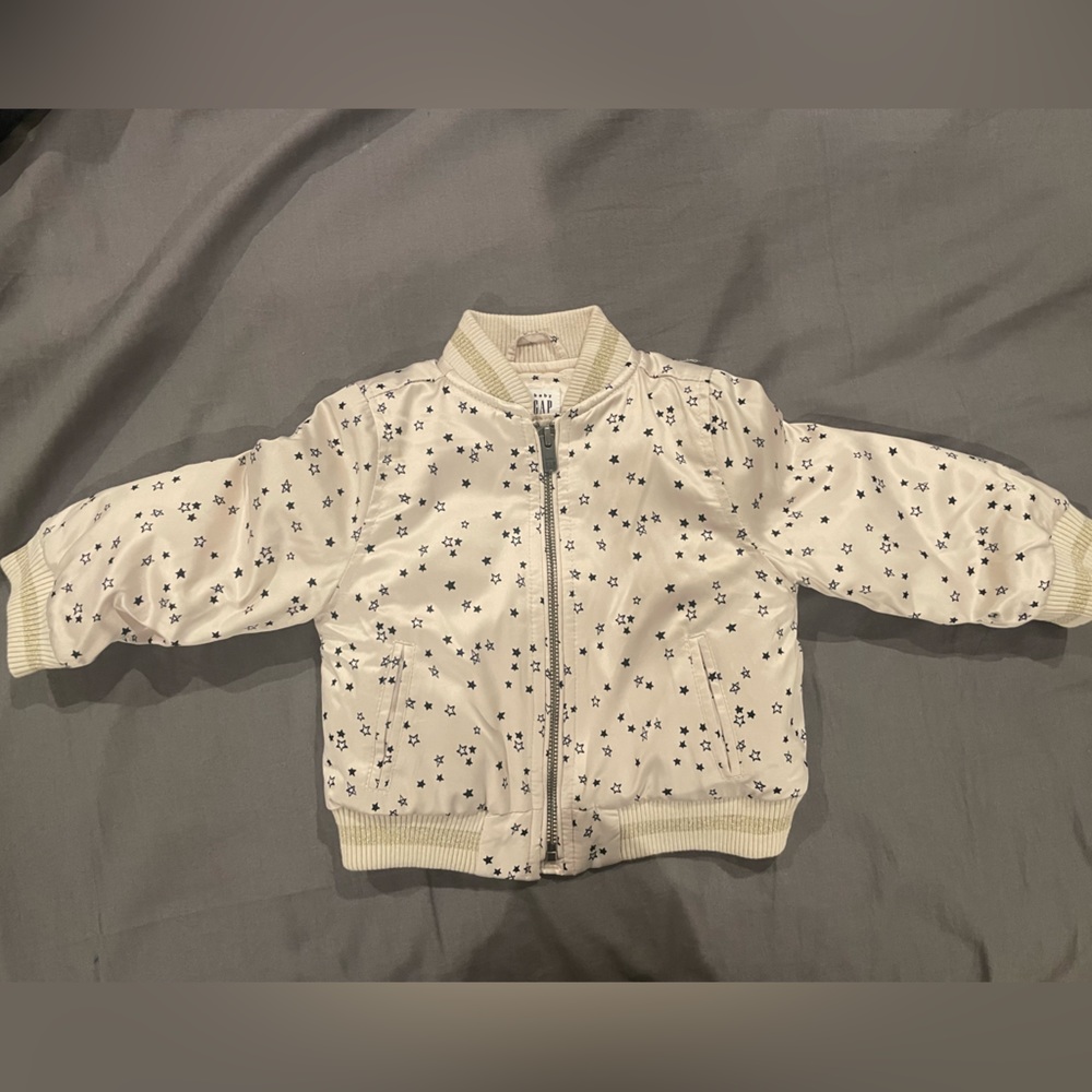 Gap satin bomber jacket